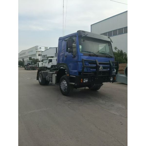 High Speed Diesel Used Tractor Truck 4*2 Sinotruk Howo 371hp 375hp manual diesel