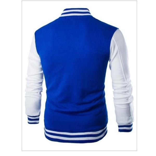 Coated Processing Type Baseball Uniform Sweater for Men's Work Clothes Custom Logo