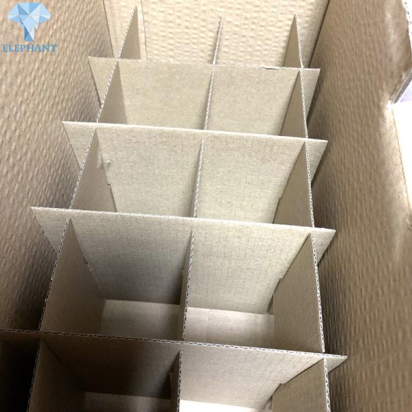 O papel de embalagem corrugou a parede tripla 41cm×63cm×65cm das caixas de cartão
