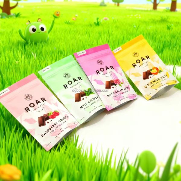 Hot Selling Recyclable Smell Proof Stand Pouch with Customizable Printing and Zipper Top