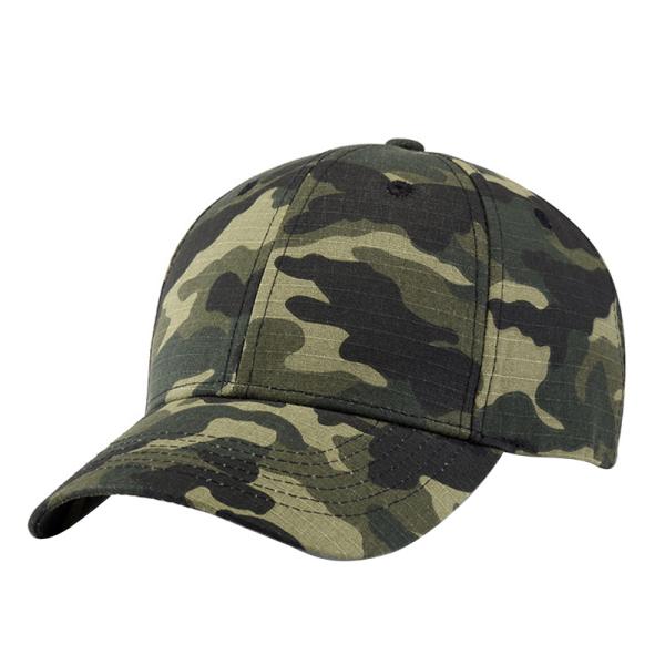 Curved Visor Custom Logo Hats Mens Womens Camo Baseball Cap