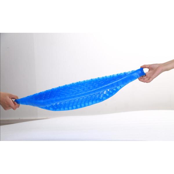 Pressure Sore Relief Car Seat Support Cushion , Customized Soft Gel Cushion