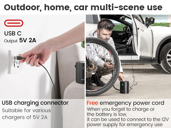 12V 150psi Electric Automatic Inflatable Car Tyre Air Pump Compressor Machine YANTU A05