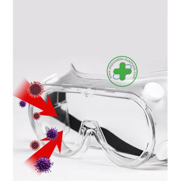 Closed Medical Safety Goggles Anti Splash Anti Fog Goggles Uv Protection