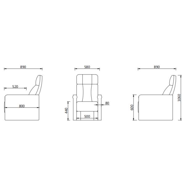 Home Furniture Living Room Couch Sofa Set Sectional Leather chair