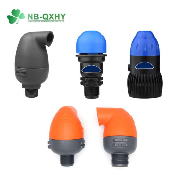 3/4 1 2 Plastic Air Release Relief Valve for Irrigation System Wide Pressure Range