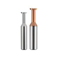 Straight Shank Carbide T-Milling Cutter for Accurate Slotting Tool Length 50-150mm