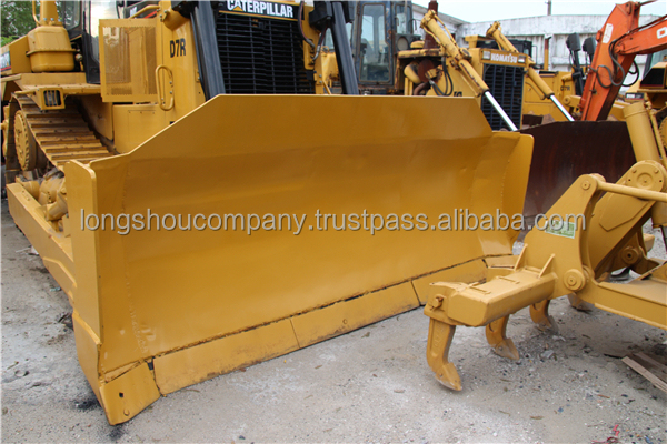 Chinese Caterpillar D7R Used Mini Small Dozer Bulldozers 24962 KG Machine Weight
