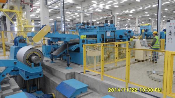 2-8mm×1400 Coil Cut To Length Line , Stainless Steel Slitting Machine