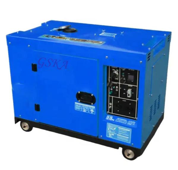 10KVA Small Mobile Diesel Generator For The Whole House Convenient And Energy Saving