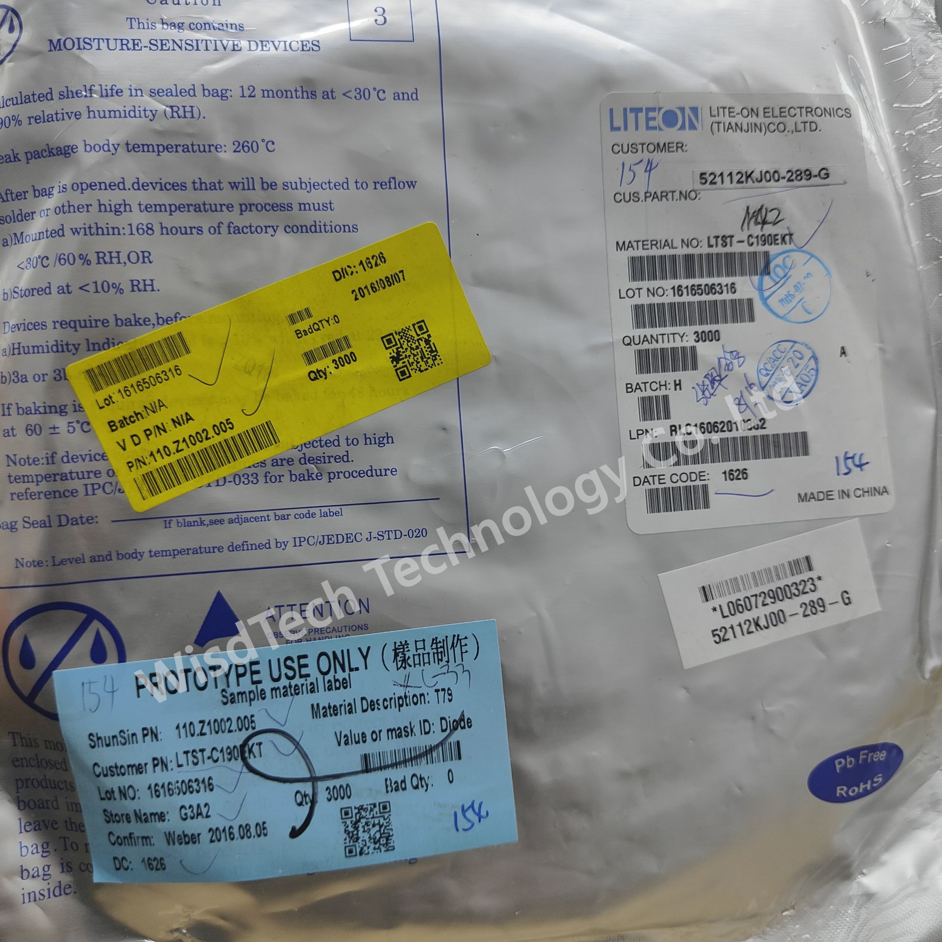LTST-C190EKT Красный 621 нм светодиодный индикатор - Дискретное 2V 0603 (1608 М)