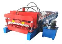 Máquina formadora de rolos de telha vitrificada GI/PPGI 4kw para máquinas de material de construção