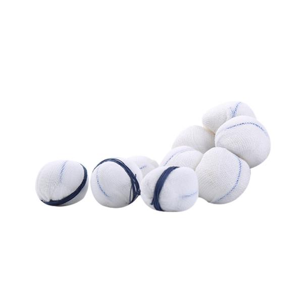 Medical gauze ball absorbent surgical cotton gauze ball