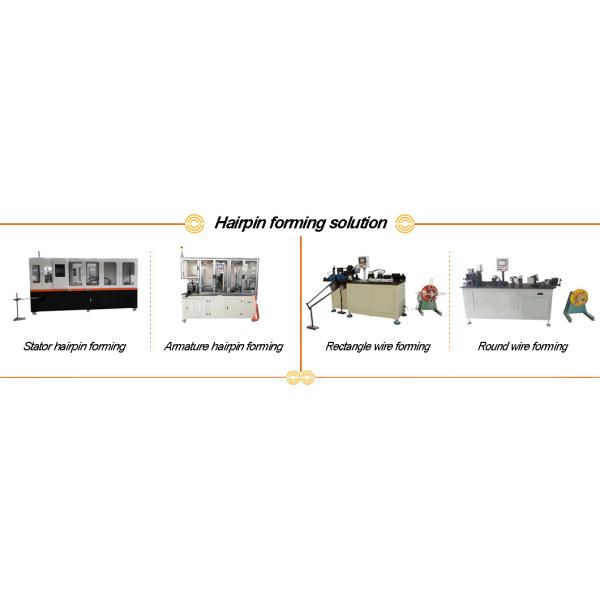 Starter Bar Winding Machine Armature Hairpin Shaping Machine