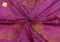 240cm que la chaîne de largeur a tricoté le tissu bronzant la poudre d'or ont dispersé imprimer le tissu de matelas