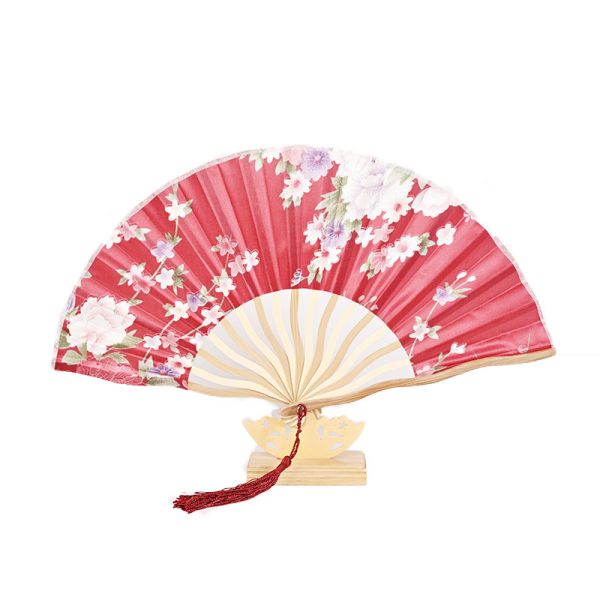 [I AM YOUR FANS ]2023 Hot Sale Chinese Bamboo Fabric Handmade Folding Hand Fans