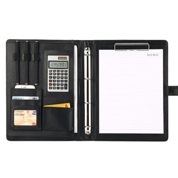 Универсальное кожаное портфолио связывателя