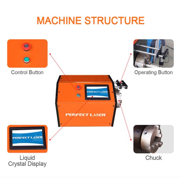 High Precision 10mm Thickness Small Metal Plasma Cutting Machine For Iron Galvanized Stainless Steel Pipe