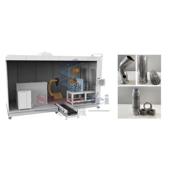 450mm Base Robotic Laser Cutting Machine 34R/Min Rotary Laser Cutter Rotary Cutting