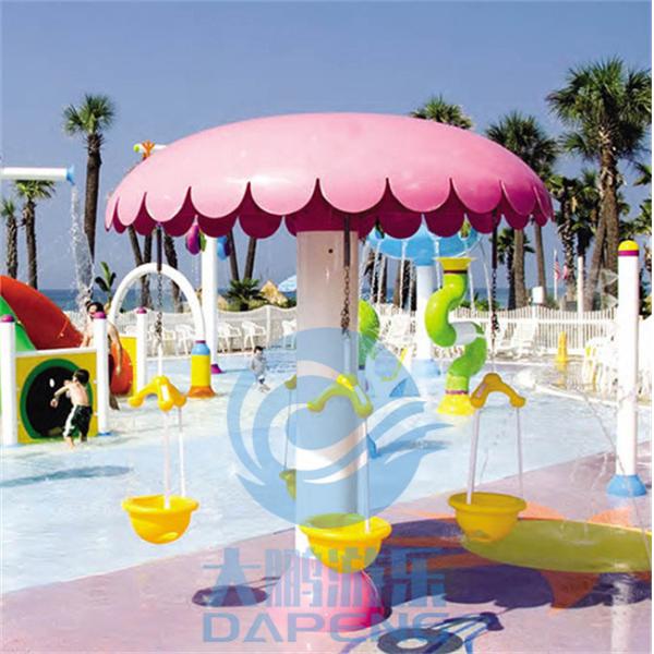 Набор качания гриба воды стеклоткани игр бассейна детей оборудования парка Aqua