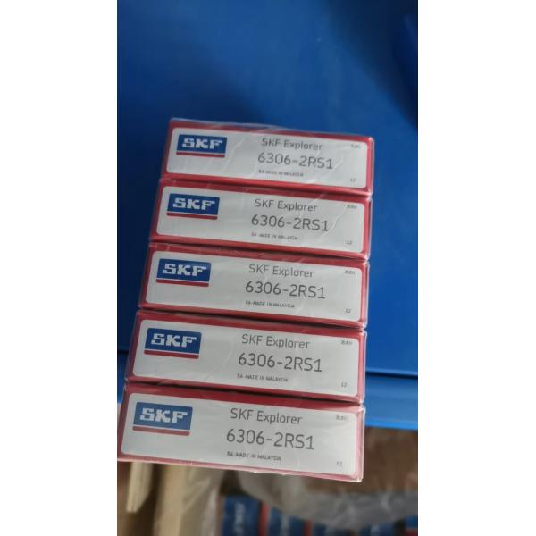Single Row Deep Groove Ball Bearing 6305 6306 2RS for Restaurant and Printing Shops