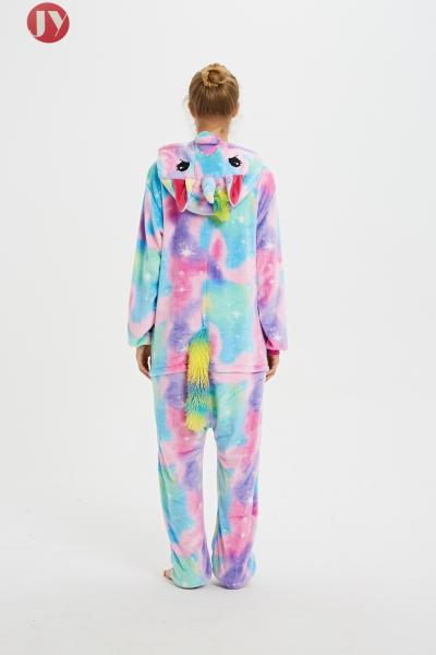 Colorful Unicorn Kigurumi Onesie pajamas Cute Custom Logo Embroidered