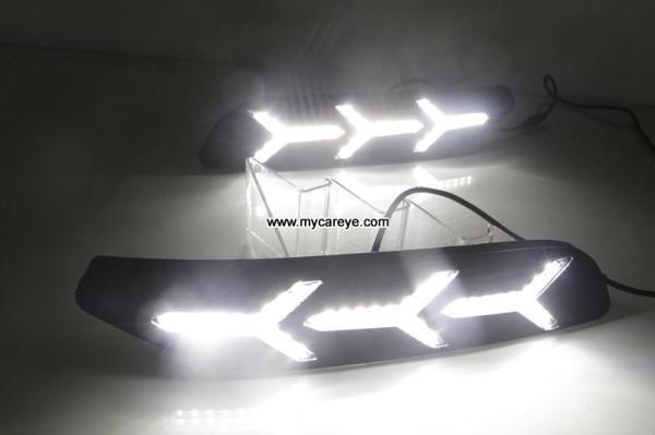 Volkswagen VW POLO Car DRL LED Daytime driving Lights aftermarket
