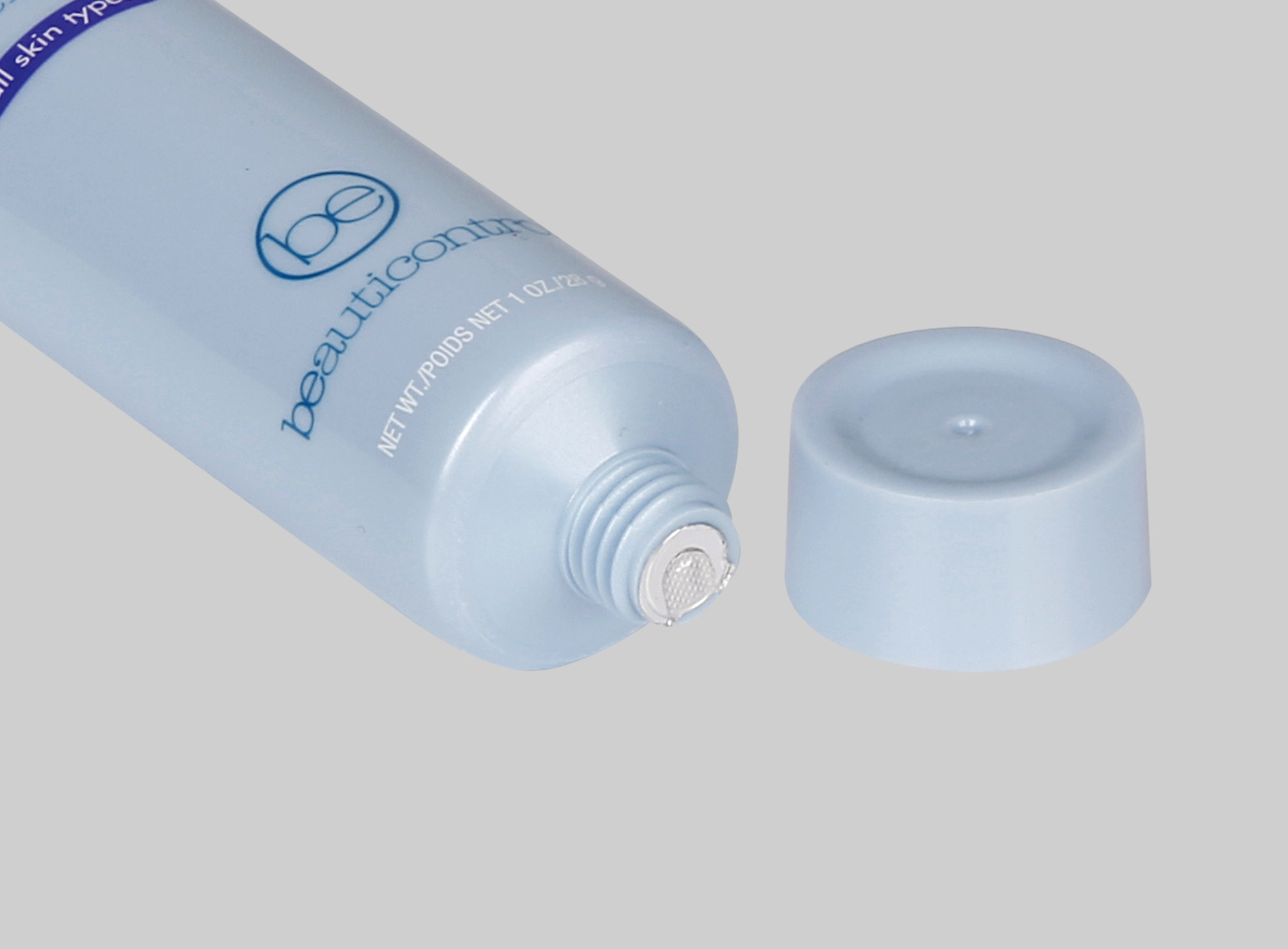 Трубки D25mm 20-60ml изготовленной на заказ пустой пластиковой выжимкы сливк косметические упаковывая