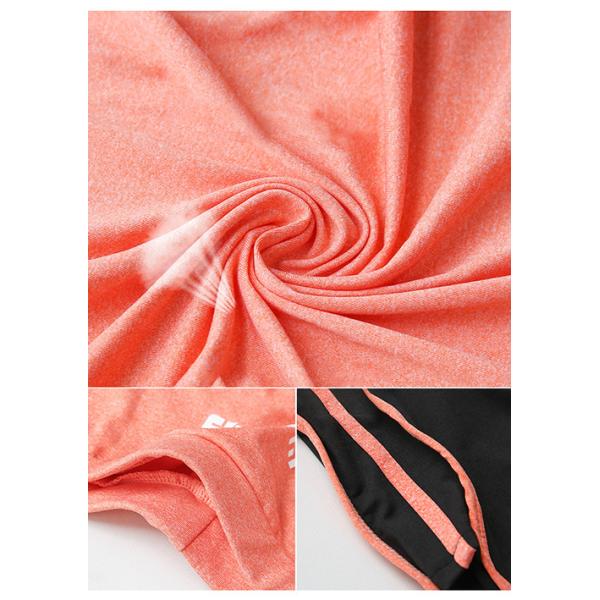 SGS Yoga Running Suit Womens Training Tight Shorts In Stitching Design