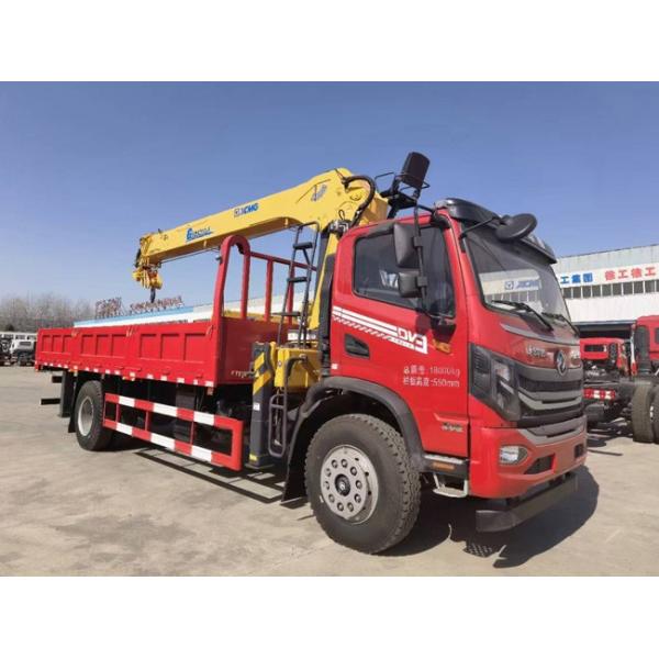 Versatile Shacman Chassis 60T Crane Truck With Changeover For Five-section Arm Working Conditions