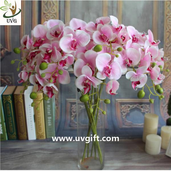 UVG Silk blossom wholesale artificial orchid flowers for wedding decoration centerpieces