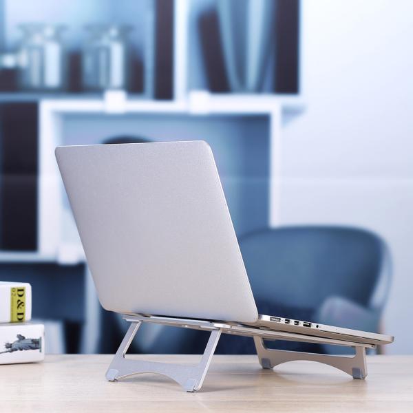 4mm Thick 15inch Portable Foldable Laptop Stand / Minimalist Laptop Table