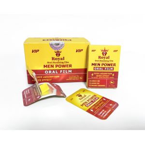 Ready in stock VIP Royal Men Power Oral Strips as Male Energy Booster Supplement
