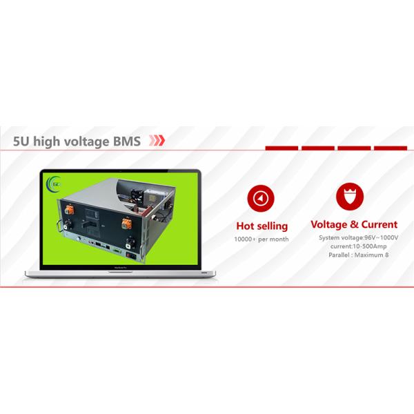 5U железный корпус Солнечный высоковольтный BMS 384V 400A