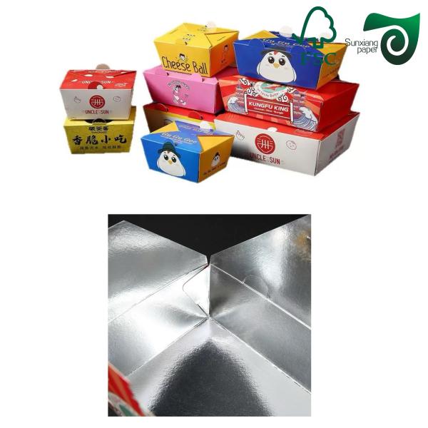 PET Film Coated High Temperature Resistant White Cardboard For Microwave Safe Baking Trays