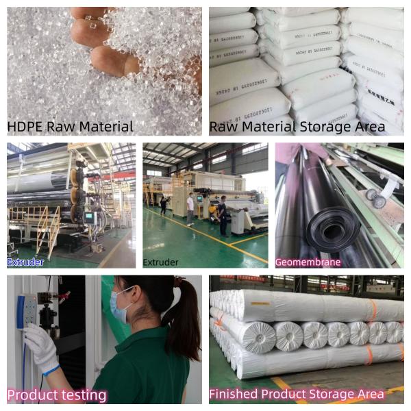 Геомембрана HDPE 1,0 мм для искусственного озера на крыше садов