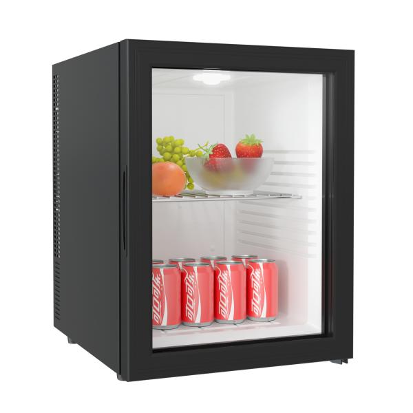 Cuisine maison 36L réfrigérateur chambre froide réfrigérateur à porte simple Compact Noir