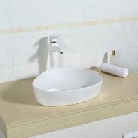 Empêche la décoloration se fanant le lavabo extérieur d'évier de triangle blanche irrégulière de couleur