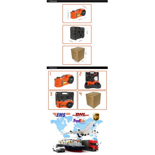 5 Ton Electric Hydraulic Car Jack ASME PASE-2014 Approved 0.65m Air Hose