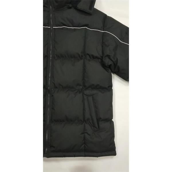 Light Mens Hooded Padded Jacket Winter Mens Puffer Coat Fur Hood