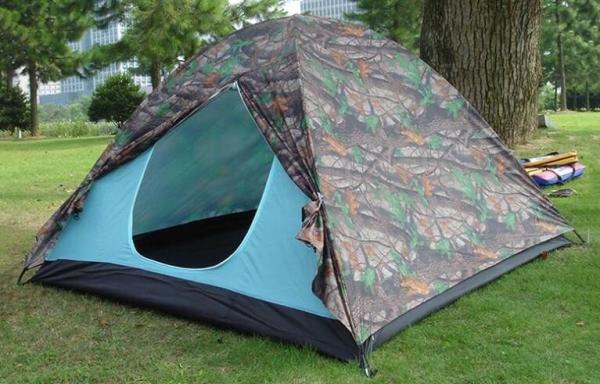 Fashional Army Woodland Dome Tent 3-4 Person Double Layer Hot Selling Woodland Camping Tent(HT6066)