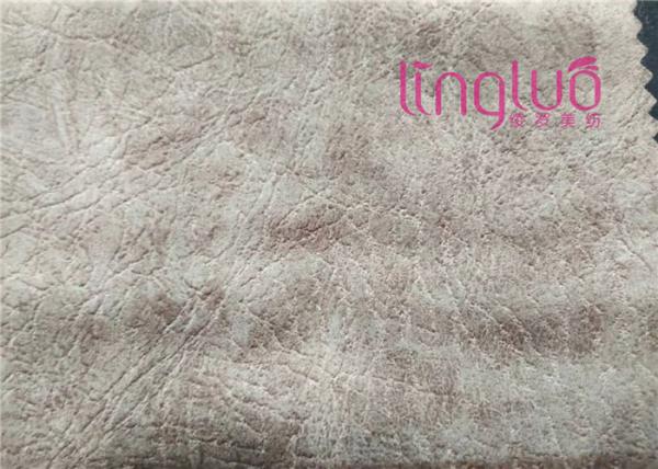 OEM Velvet Print Embossing Velvet Fabric For Sofa Upholstery Tear Resistant