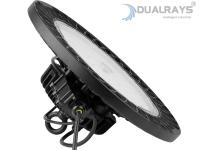 o dado alto da luz da baía do UFO 150W moldou Shell With de alumínio 5 da garantia anos de baía alta do diodo emissor de luz