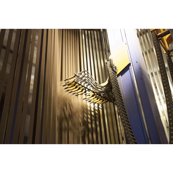 Линия покрытия металлическим порошком с полной автоматической разбрызгиванием