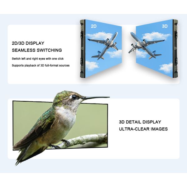 Visualization Polarization Screen Effect Display Virtual Cinema Full Color 3D Display Screen