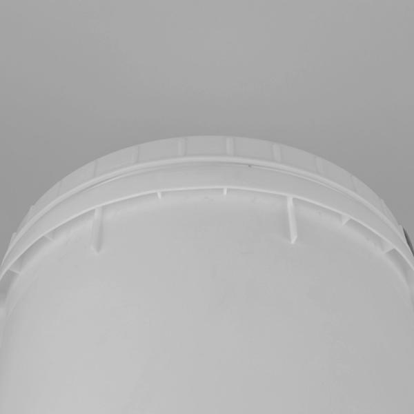 Seau en plastique transparent 32cm DIA For Pet Food de la catégorie comestible pp