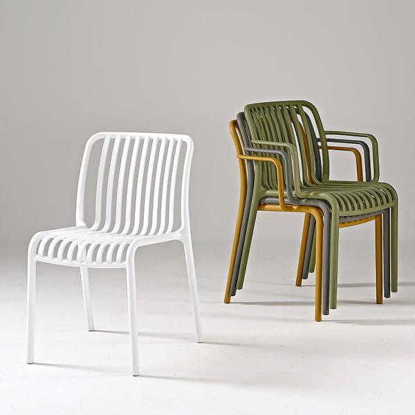 Indoor Outdoor Stackable Plastic Metal Wire Chairs for Hotel Garden Restaurant Dining