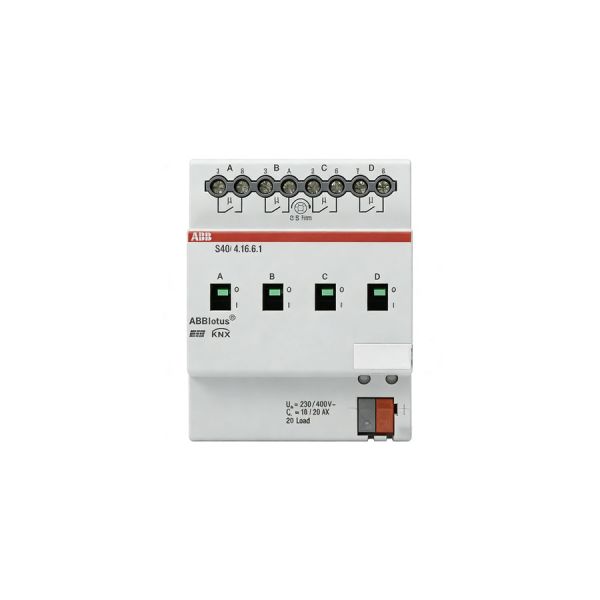 SA/S 4.16.5.1 ABB MDRC Industrial Switch Actuator 16/20 AX for Capacitive Load