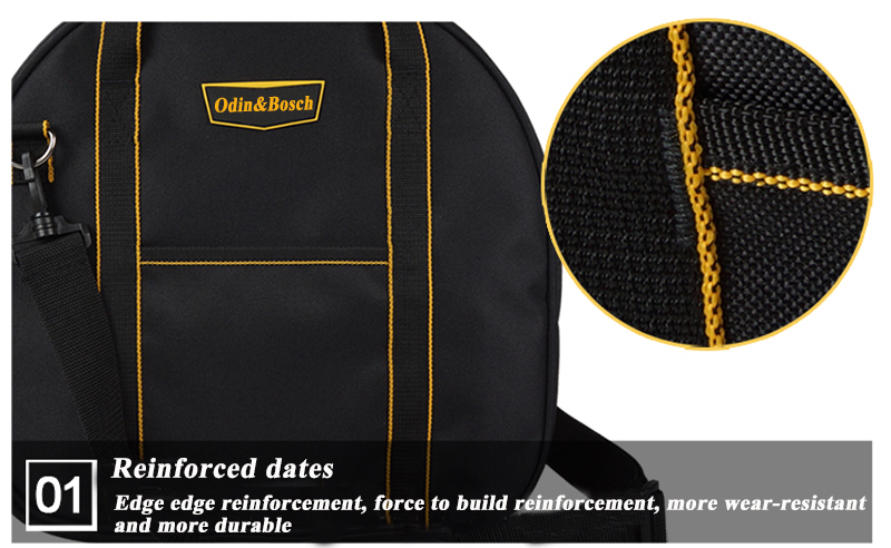 Hot Sale Polyester Waterproof Durable Wire Tool Pouch Hvac Tools Bags Lineman Tool Bag Complete