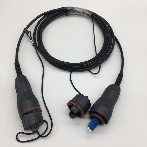 гибкий провод оптического волокна Dia FTTA Unarmored Fullaxs DLC LC 5G 5mm